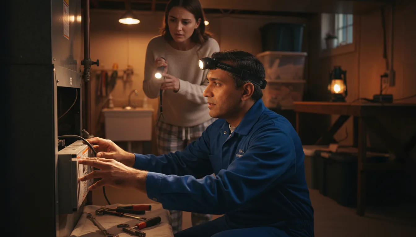Emergency HVAC Repair in New Goshen, IN near me · HVAC